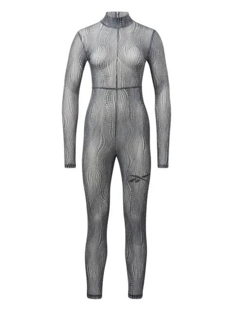 Reebok x Cardi B abstract-print jumpsuit