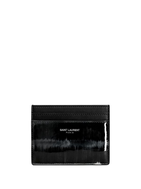 Saint Laurent crocodile-embossed Cardholder - Farfetch