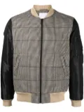 Ports V zip-up padded jacket - Black