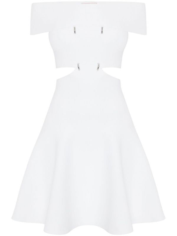 Alexander mcqueen hot sale white dress