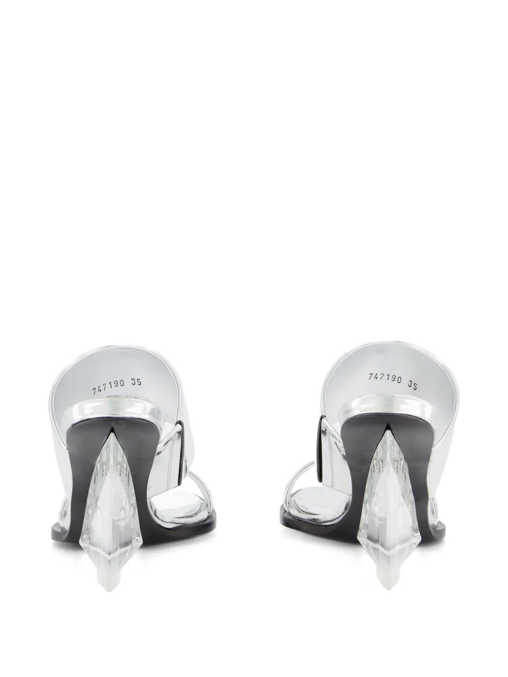 Affordable Alexander McQueen square-toe wedge-platform sandals Women