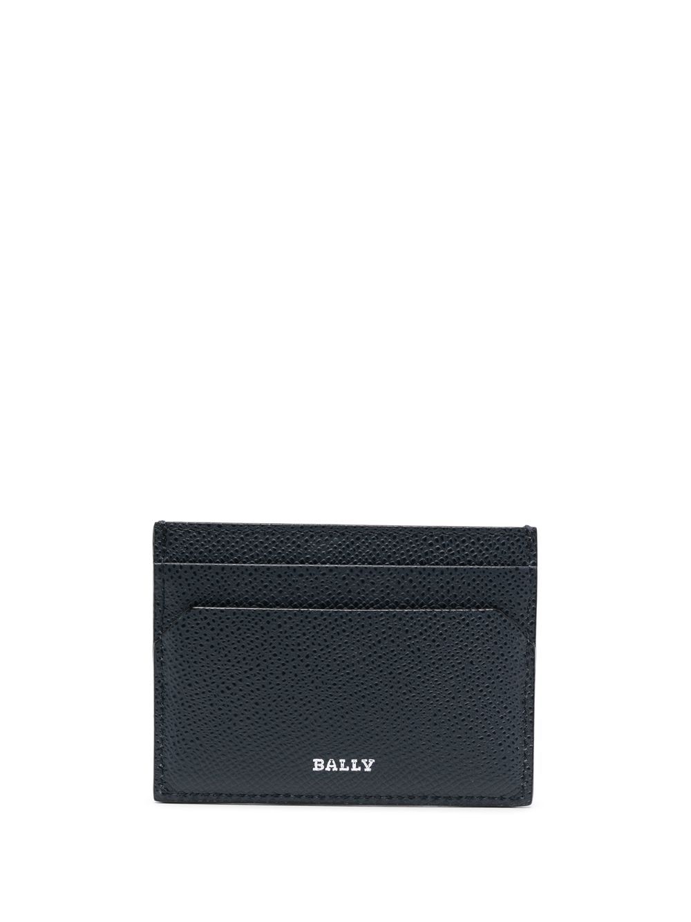 Bally Thar leren pasjeshouder - Blauw