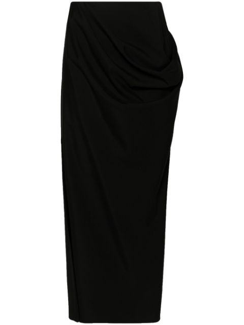 Alexander McQueen asymmetric high-waisted maxi skirt Women