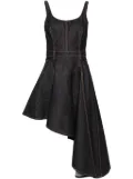 Alexander McQueen asymmetric dress - Blue