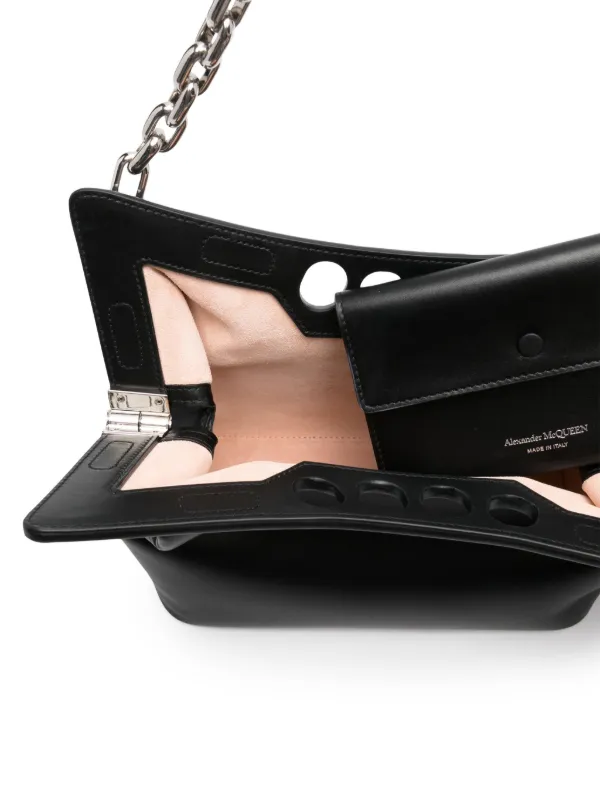 ☆送料関税込☆alexander mcqueen ミニ カーブ ショルダーバッグ Women's Mini Cross-Bar bag | MCQUEEN | 24S