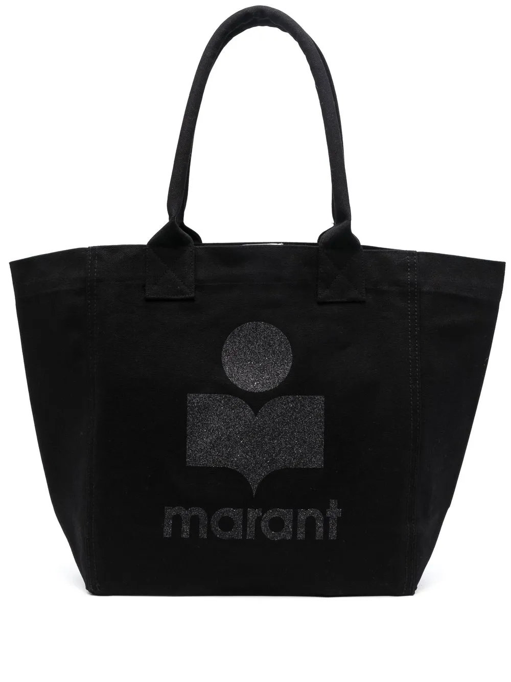 

Isabel Marant logo-print tote-bag - Black