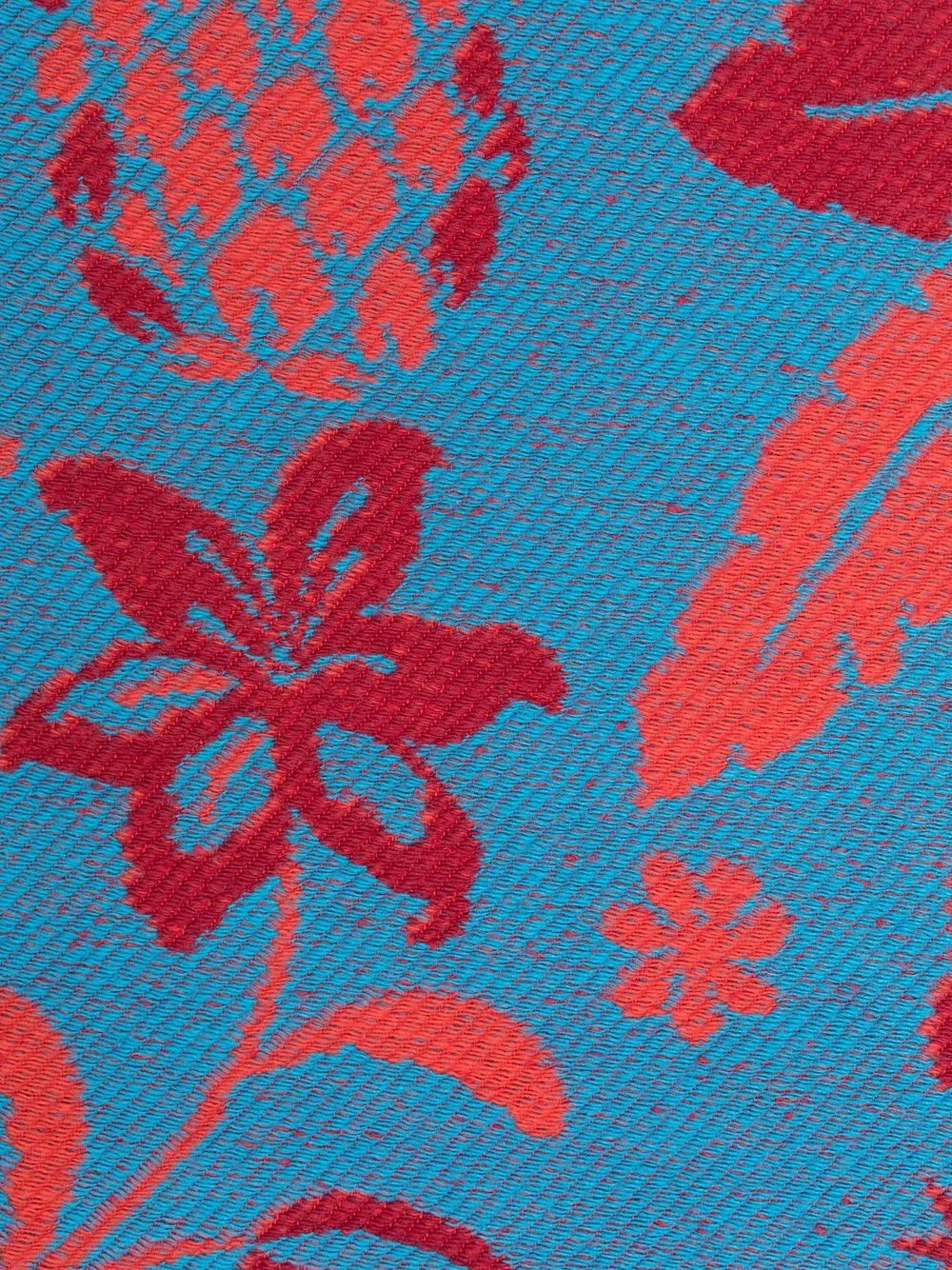 Alanui Deken met jacquard - Blauw