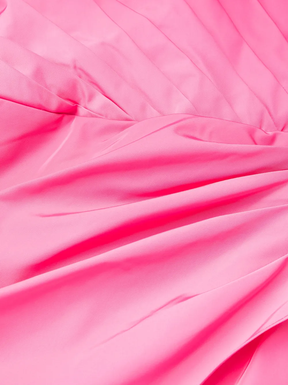 One-Shoulder Taffeta Mini Dress
