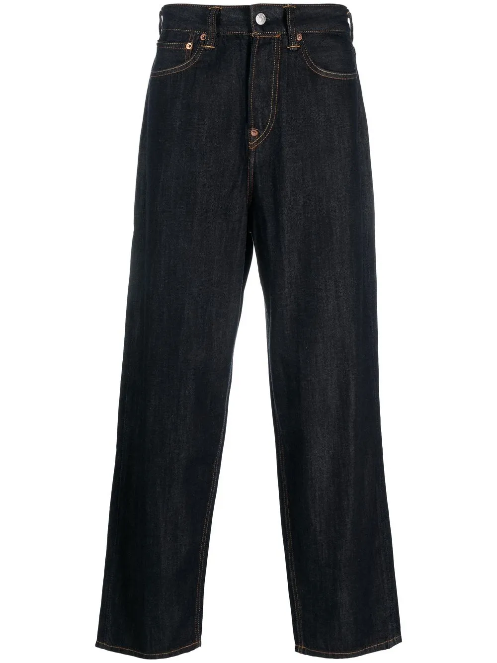 

EVISU Godhead embroidered jeans - Blue