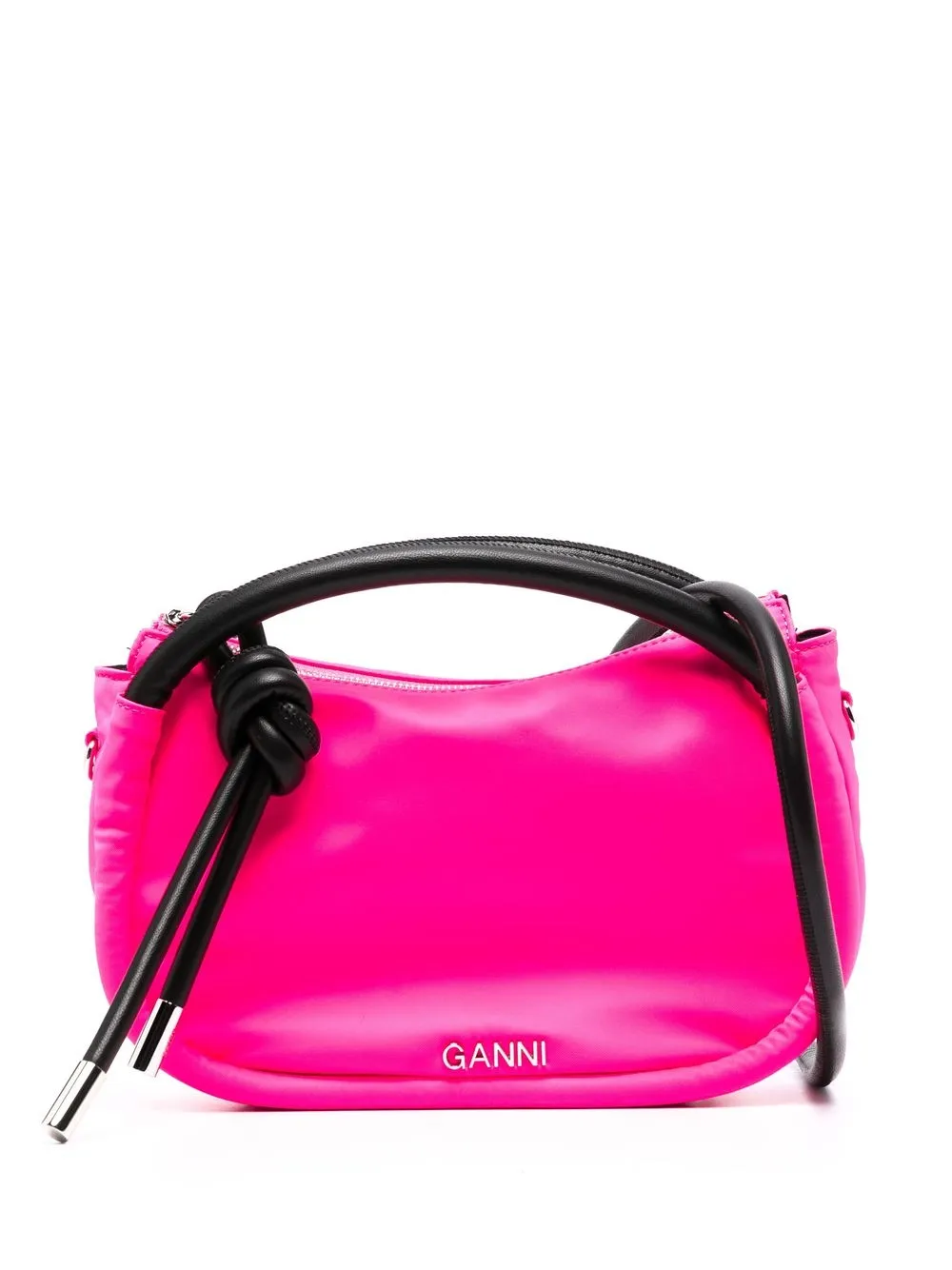 

GANNI mini Knot top-handle bag - Pink