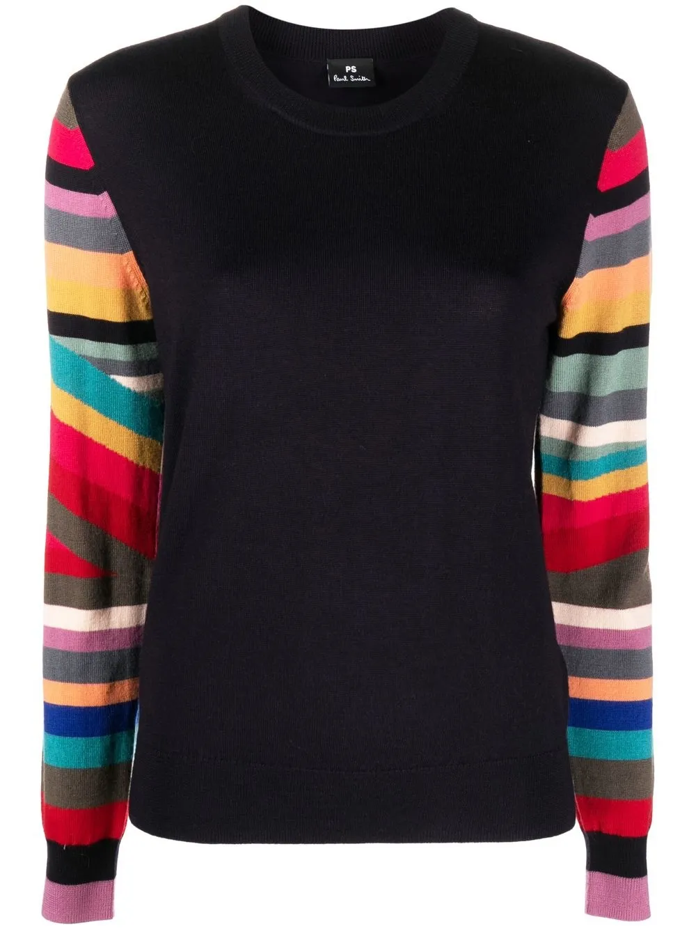 

PS Paul Smith colour-block wool sweater - Blue
