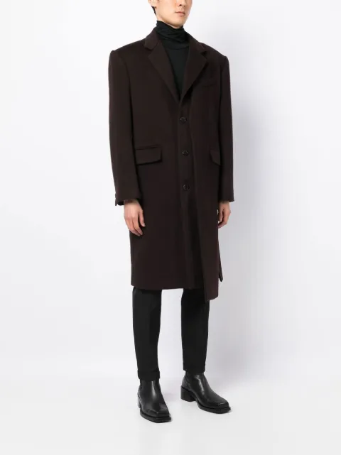 SONGZIO layered single-breasted coat SE6CT602 - 3