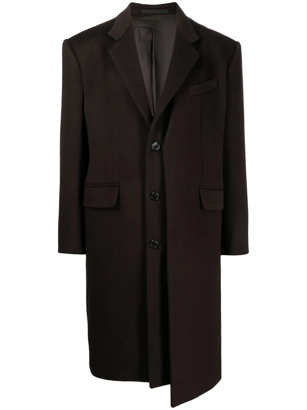 

SONGZIO layered single-breasted coat - Brown