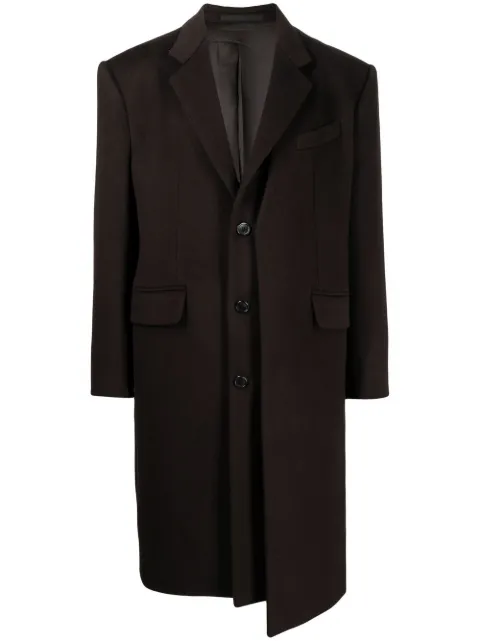 SONGZIO layered single-breasted coat
