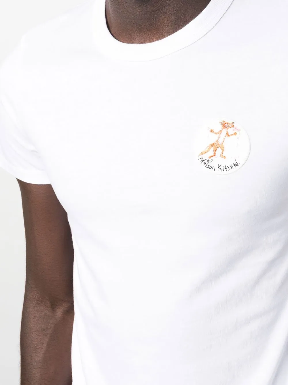 MAISON KITSUNÉ 标贴棉T恤