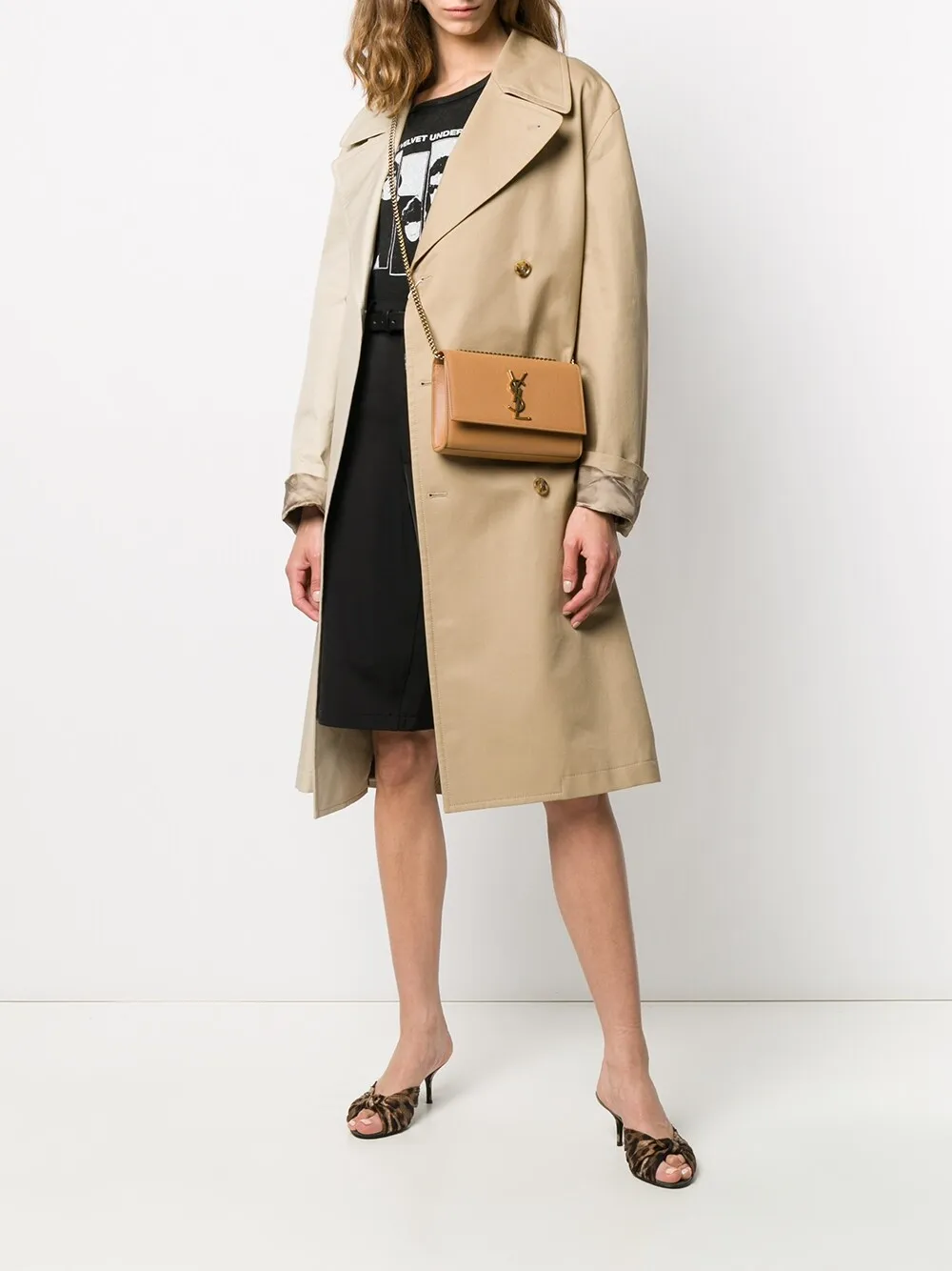 Saint Laurent Ysl Bag New S Kate In 7019 -dk Hummus