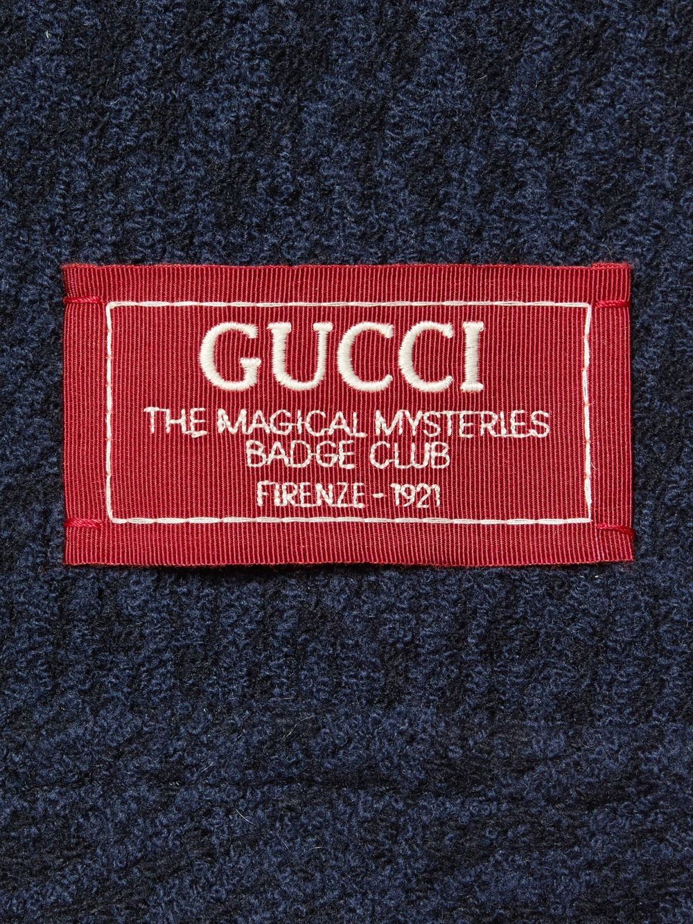 Gucci Tweed jas - Blauw