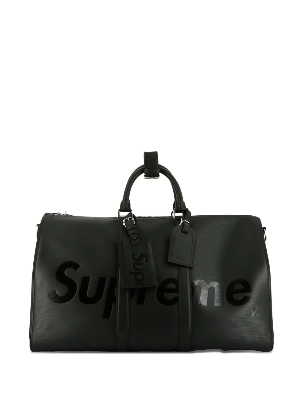 Louis Vuitton Pre-Owned 2017 x Supreme Keepall Editions Limitées travel bag - Nero