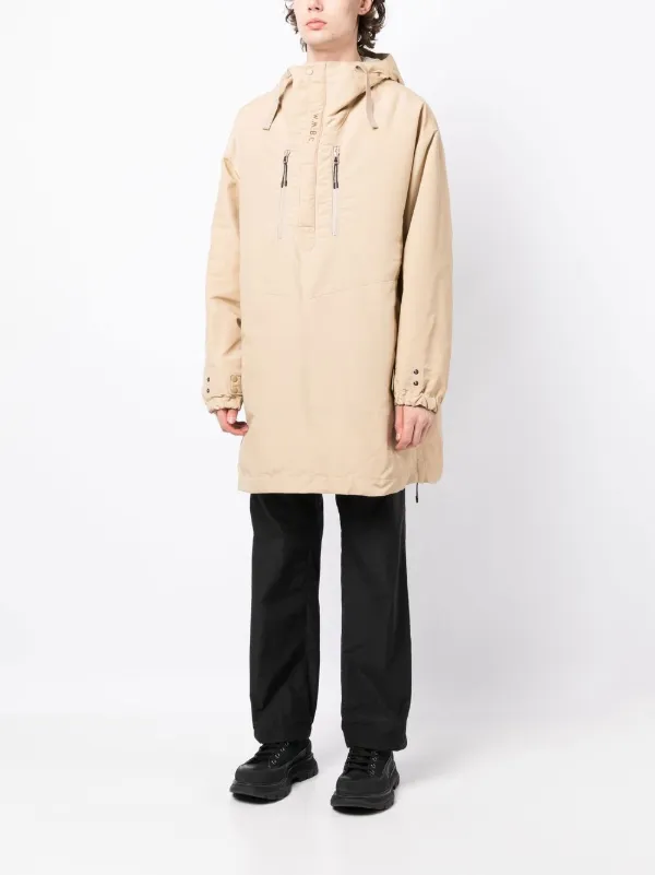 White Mountaineering Half zip-up Padded Coat - Farfetch