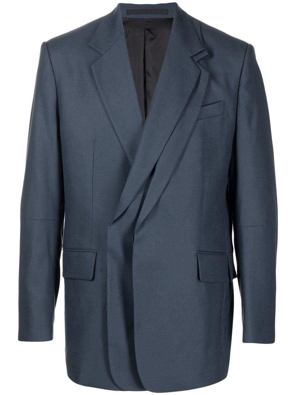 oversize double-breasted blazer