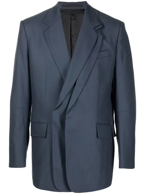 Blazer oversize à boutonnière croisée - ZZERO BY SONGZIO - Modalova