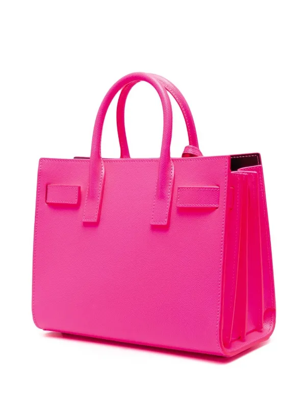 Saint Laurent Nano Sac Du Jour Tote Bag | Pink | FARFETCH