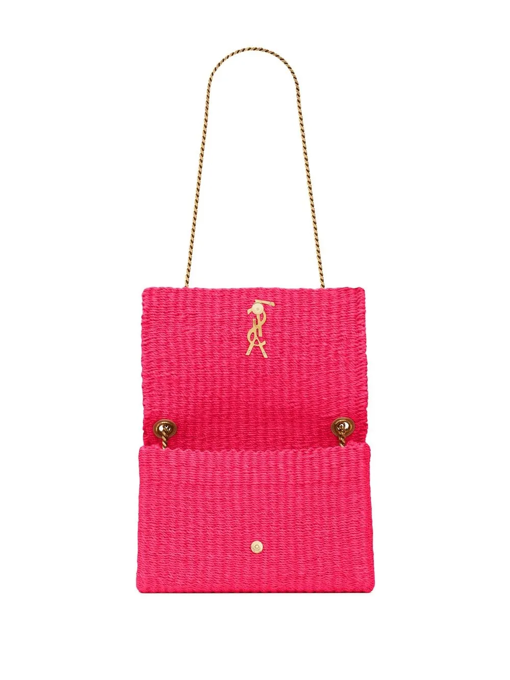 Saint Laurent Kate Raffia Shoulder Bag Farfetch