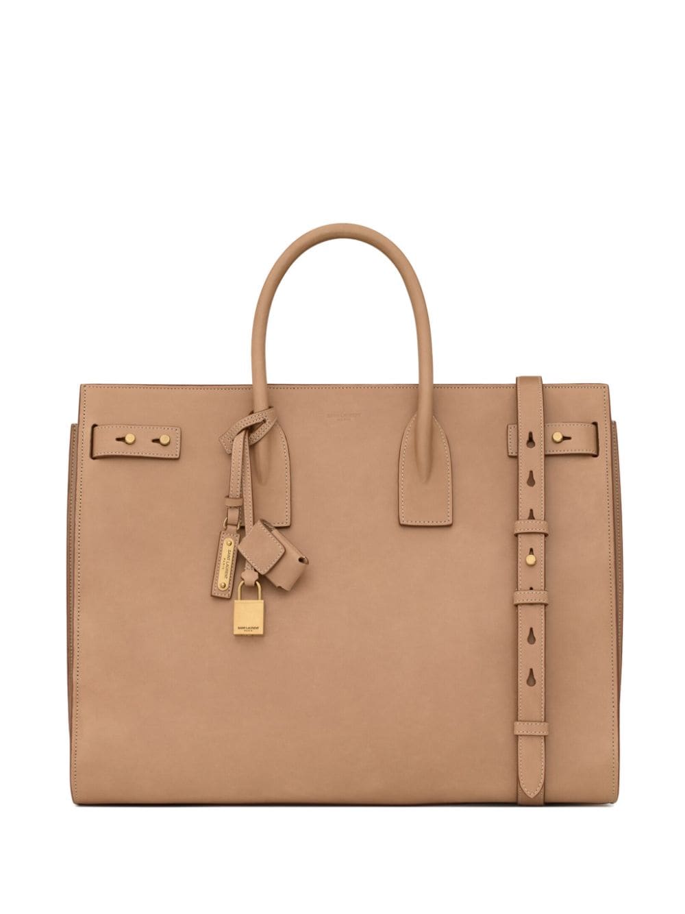 Saint Laurent Sac de Jour grote shopper Beige