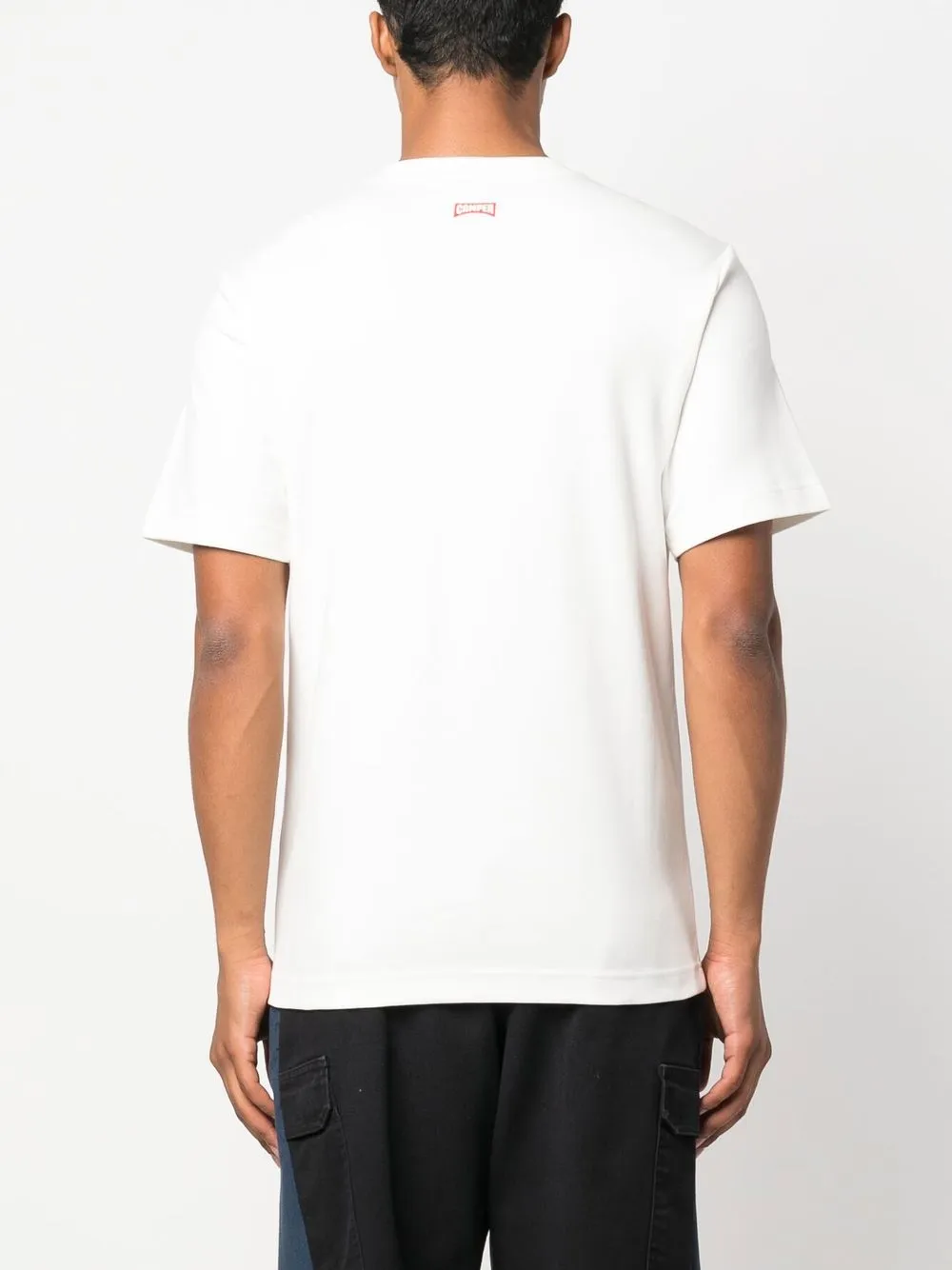 Camper T-shirt met print Wit