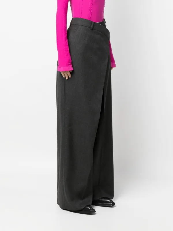 Acne studios wide leg cheap pants