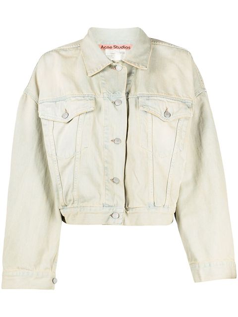 Acne Studios faded-wash denim jacket