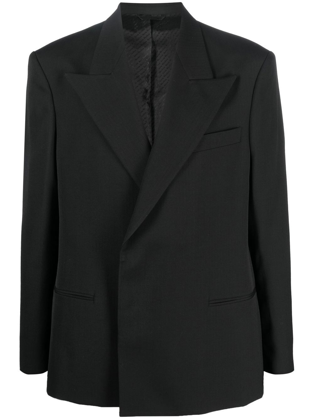 

Acne Studios blazer con doble botonadura y solapas de pico - Negro