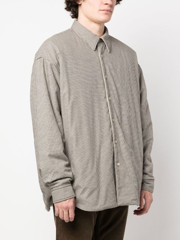 Acne Studios Reversible check-print Shirt Jacket - Farfetch