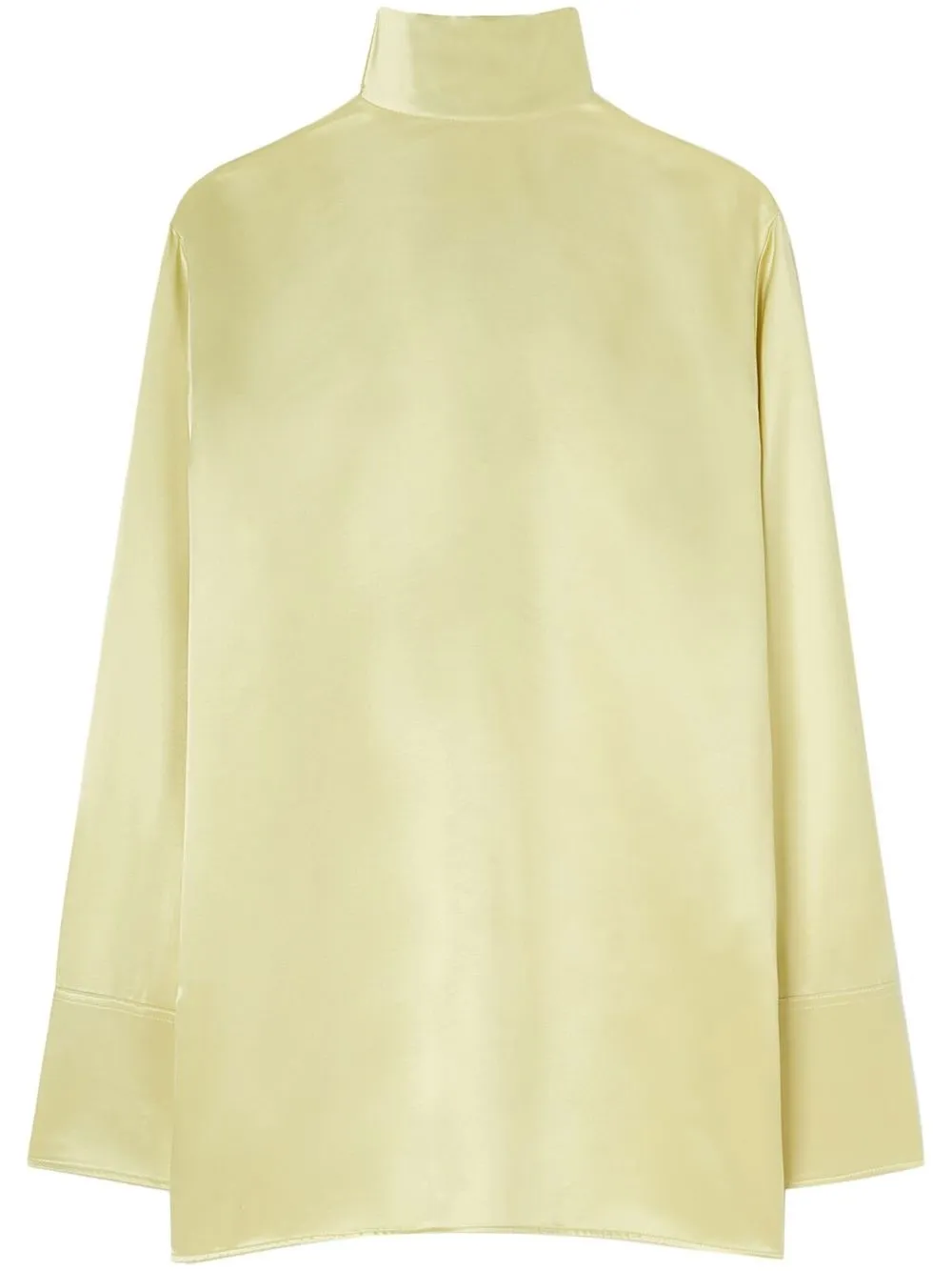 

Jil Sander blusa con cuello vuelto - Verde