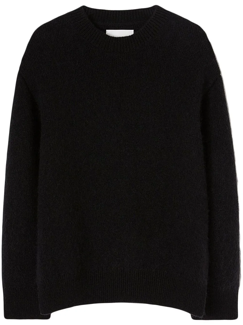 

Jil Sander cape-effect knit jumper - Black