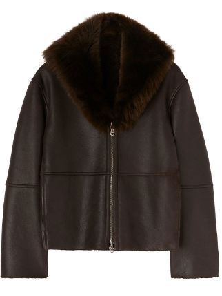 Dior ss23 discount shearling zip up