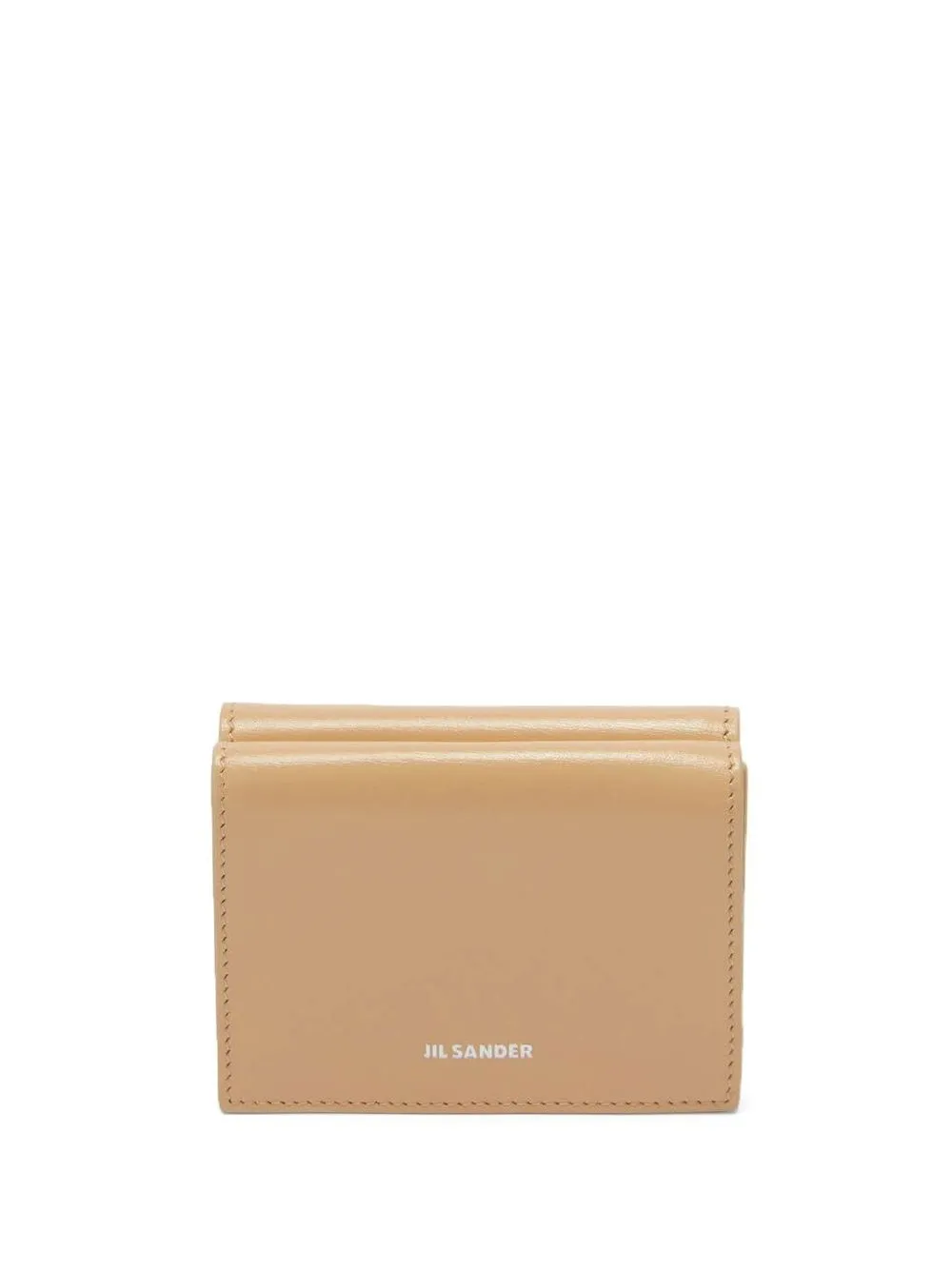 

Jil Sander logo-embossed leather wallet - Neutrals