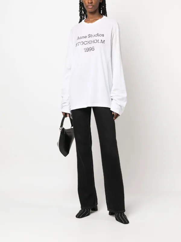 Acnestudios ロゴT ロンT スウェット-