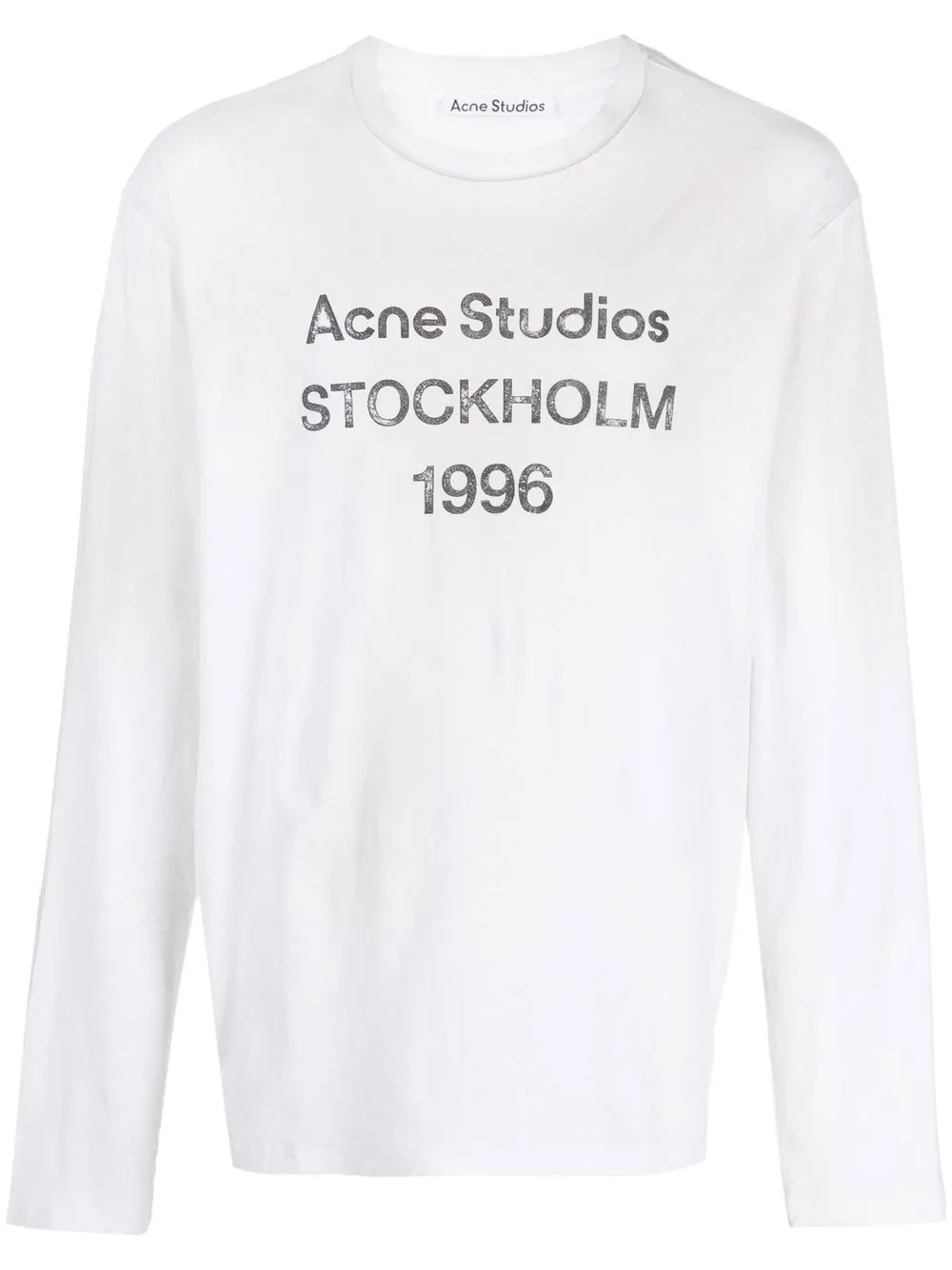 Image 1 of Acne Studios ロゴ ロングTシャツ