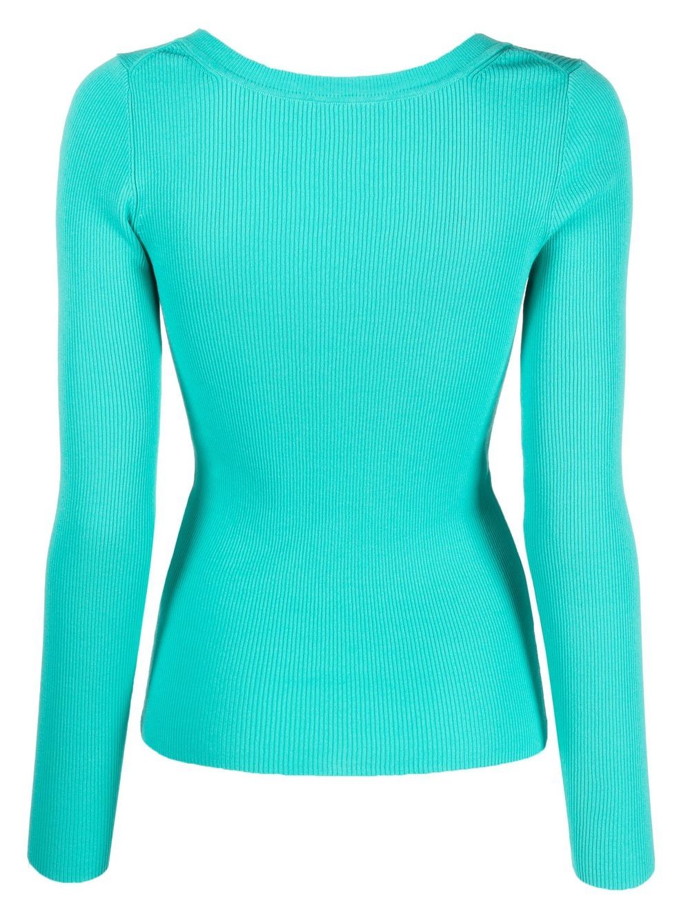 P.A.R.O.S.H. Top met V-hals - Blauw