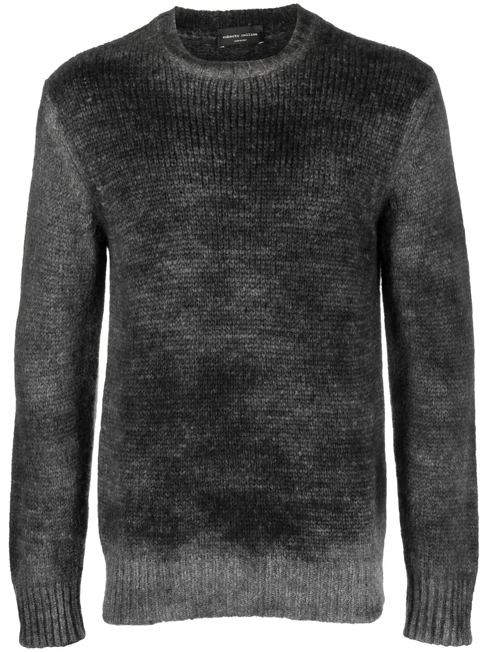 

Roberto Collina long-sleeved ribbed-knit jumper - Grey