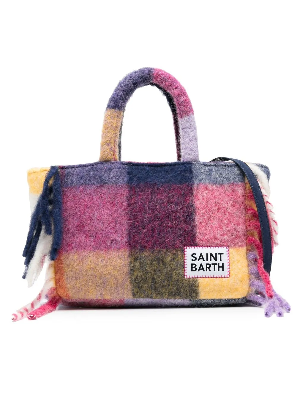 

MC2 Saint Barth Kids Colette blanket tote bag - Pink