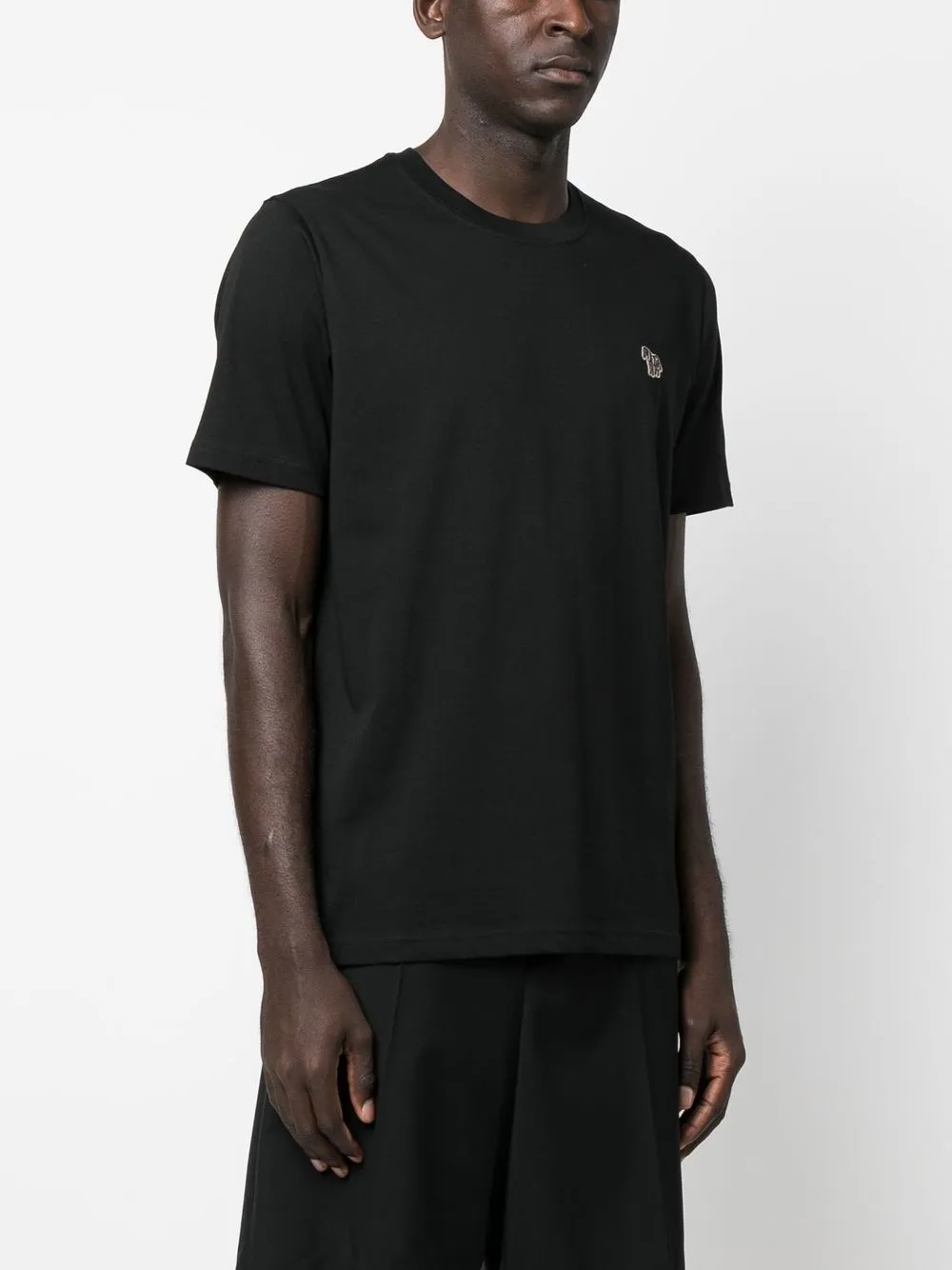  Paul Smith Zebra Logo-patch T-shirt - Black 