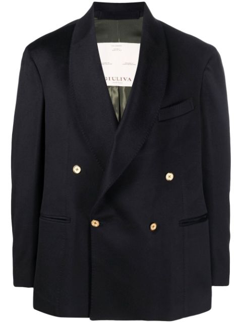 Giuliva Heritage David double-breasted cashmere blazer