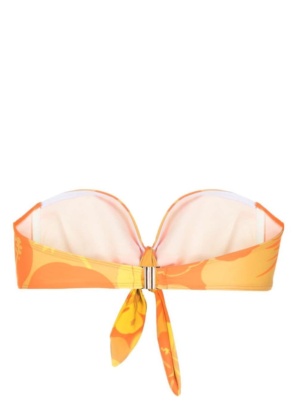 Faithfull the Brand Bandeau bikinitop - Oranje