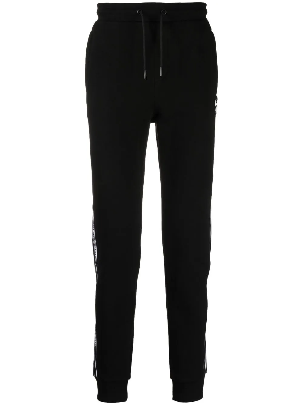 

Karl Lagerfeld pants con logo estampado - Negro