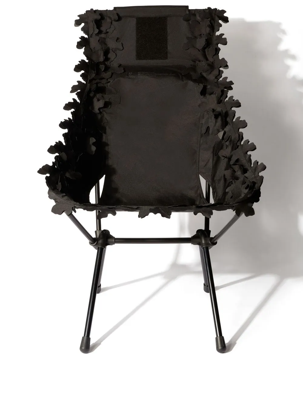 

Off-White x Post Archive Faction x Helinox appliqué chair - Black