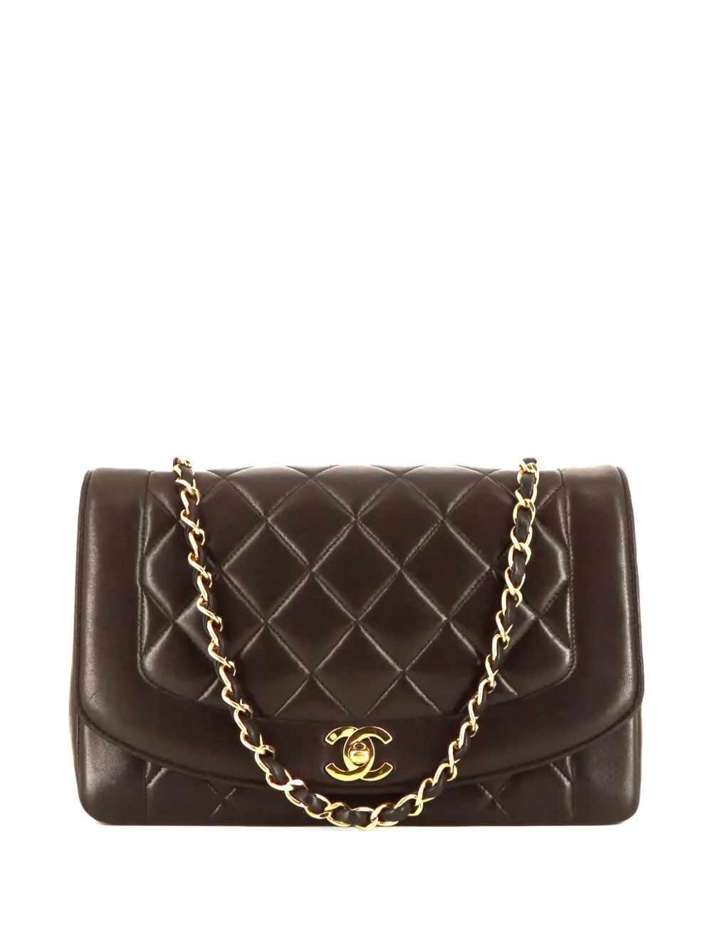 CHANEL Pre-Owned 1994 Diana shoulder bag - Marrone
