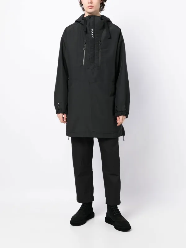 White Mountaineering Half zip-up Padded Coat | Black | FARFETCH White Mountaineering Half zip-up Padded Coat | Black | FARFETCH