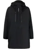 White Mountaineering half zip-up padded coat - Black